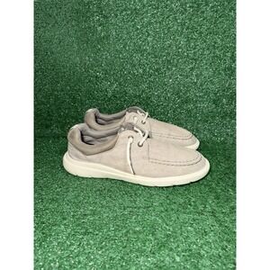 Sperry Captain's Moc Mens Size 9.5 Beige Slip On Boat Shoes Comfort Sneakers